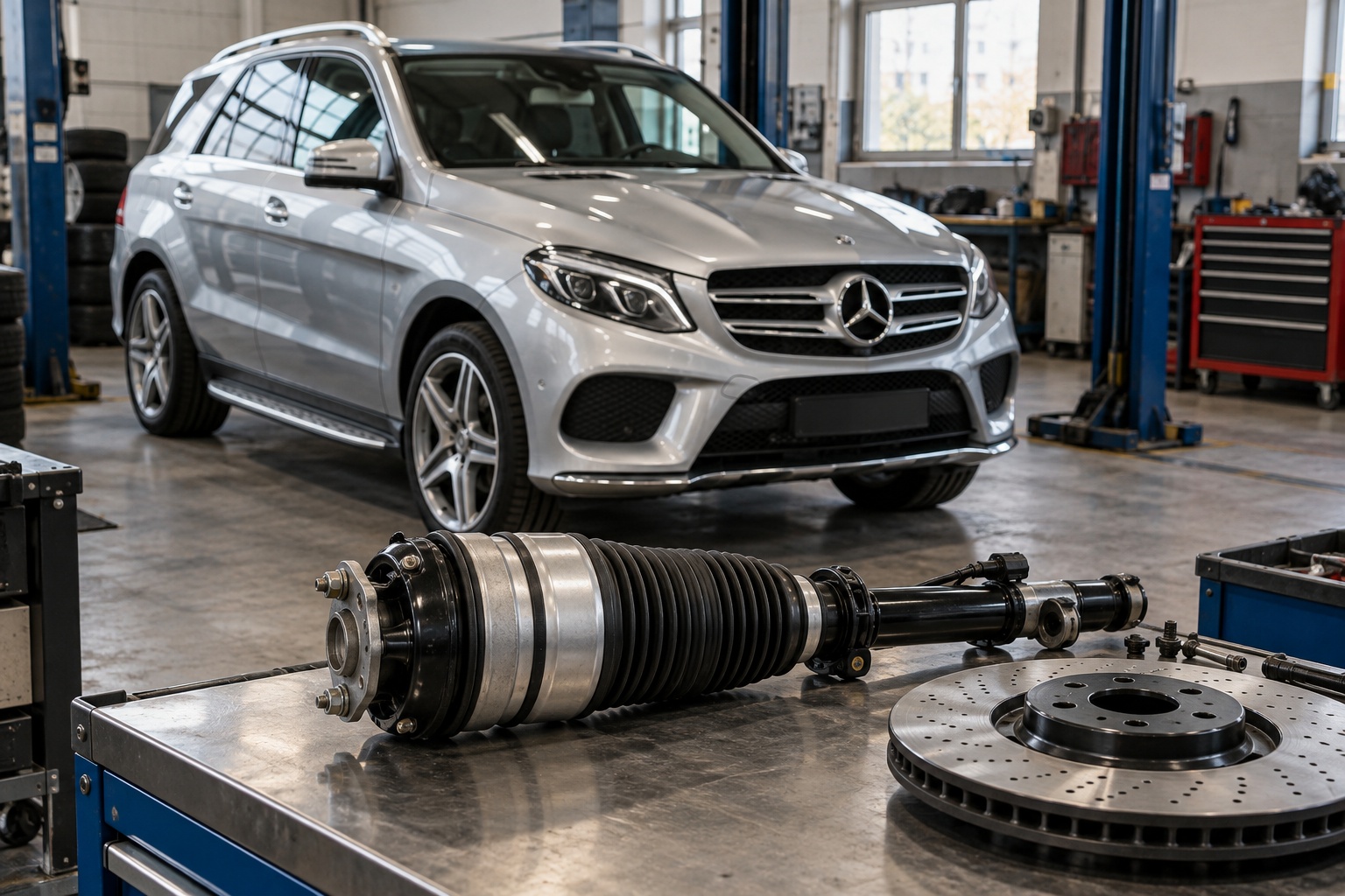 Mercedes-Benz GLE и GLS: самые дорогие поломки и где сэкономить без потери качества